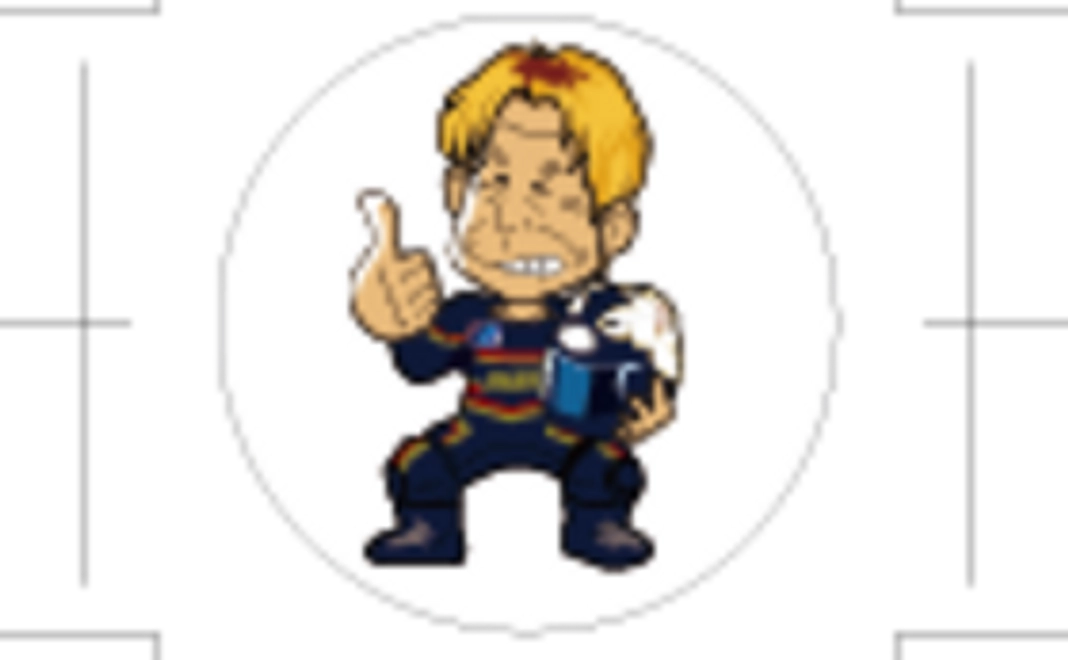 水谷勝　イラスト　ステッカー