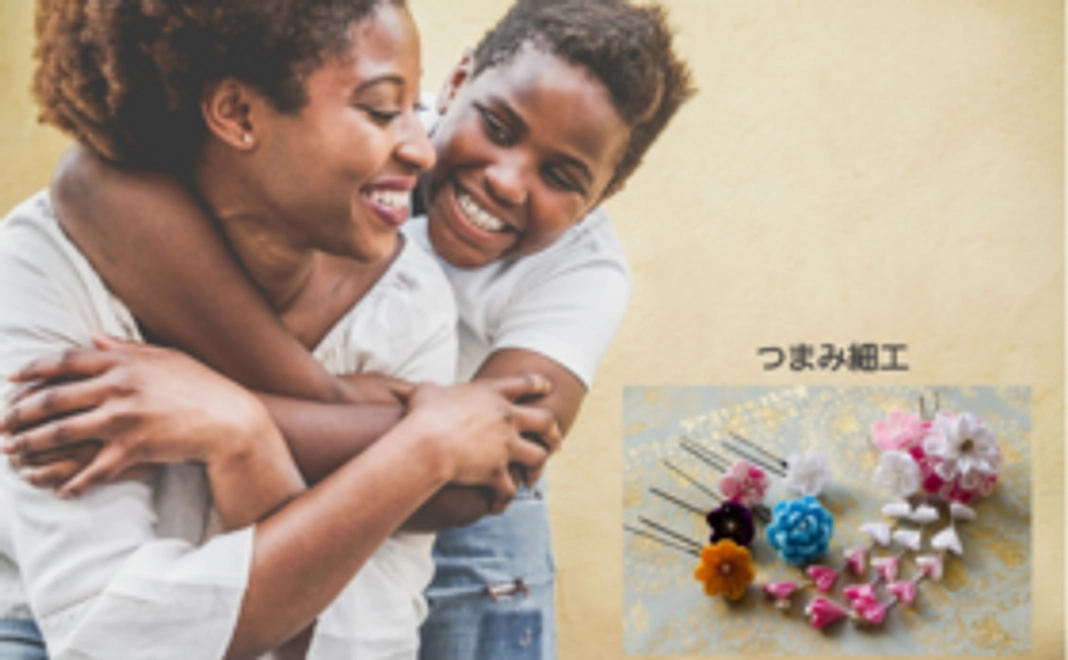 【限定100人】アフリカの女性たちにつまみ細工を送って、新しい仕事のイメージを持ってもらおう！