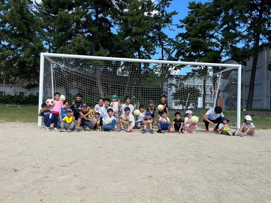 サッカー教室を開催しました！