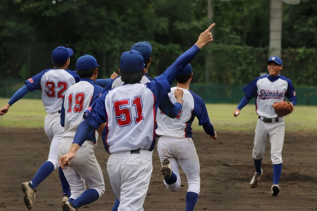 2024　関甲新学生野球連盟秋季リーグ戦2部西地区で優勝しました