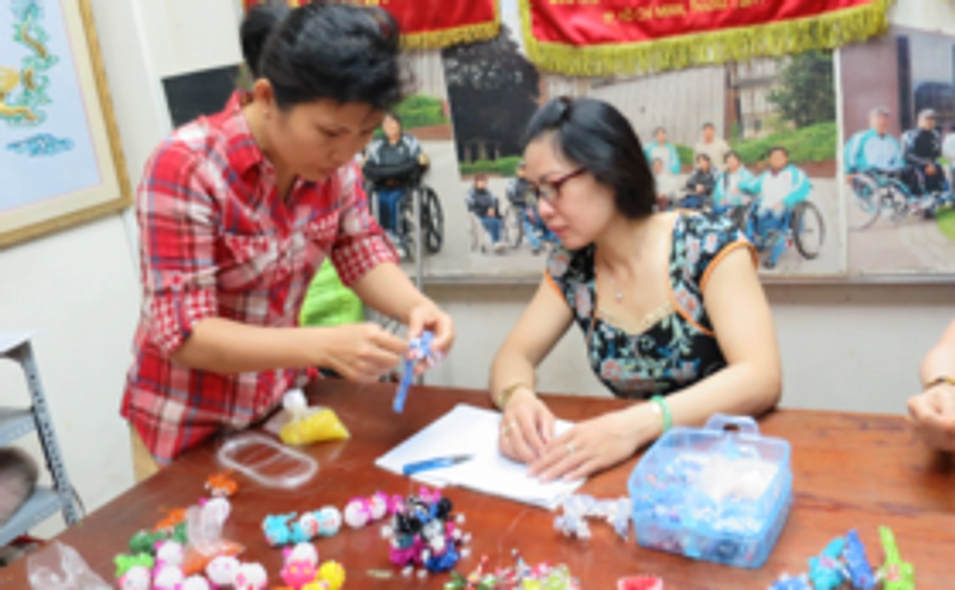 フェアトレード・ビーズキーホルダー