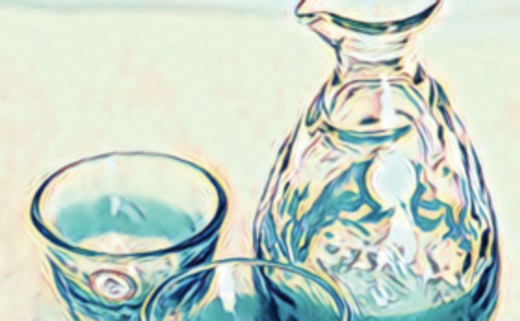 【マイおちょこをお店に！】オリジナル琉球ガラスの徳利&おちょこ