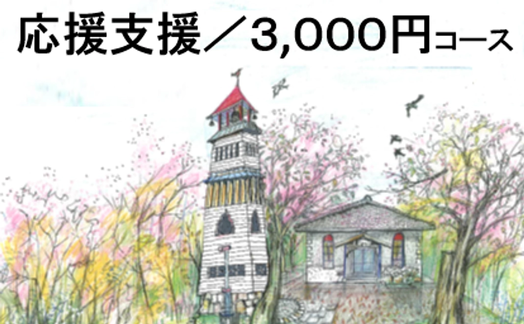 応援支援/3,000円コース