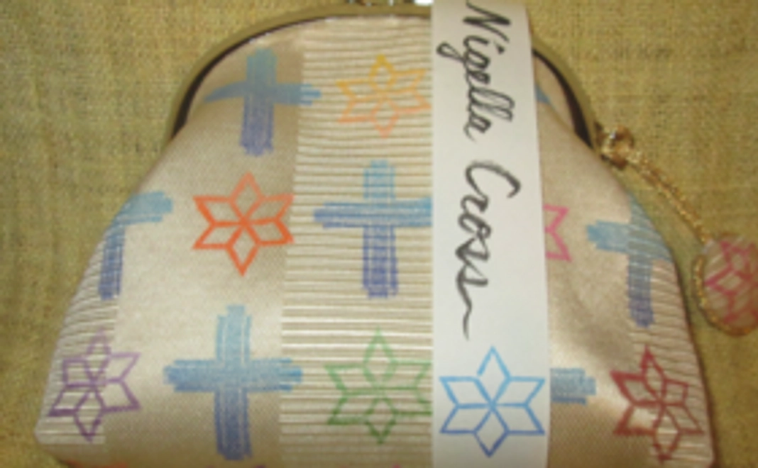 Nigella crossがま口 (お好きな柄でもお作り致します。)