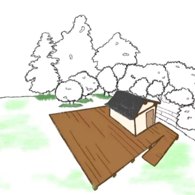 スタジオを作ってくれる熊本城を治してる宮大工のお爺ちゃんに感謝！