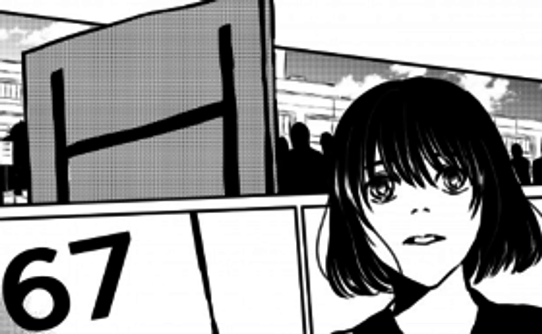 作成した英語版のマンガ原稿「からゆきさん」