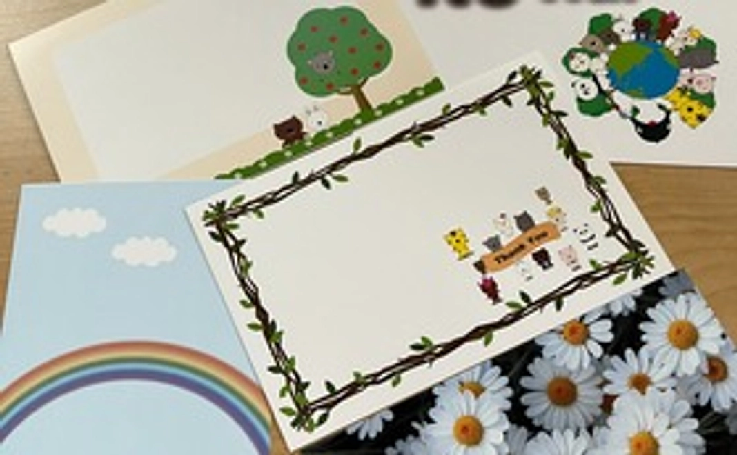 オリジナルハガキ1セットをプレゼントします！