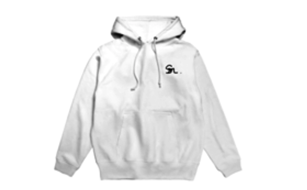 Sm pointのパーカー