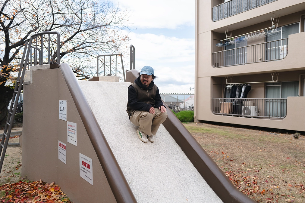 DENIM HOSTEL floatの島田さんと濱田の地元を巡りながらインタビューしていただきました