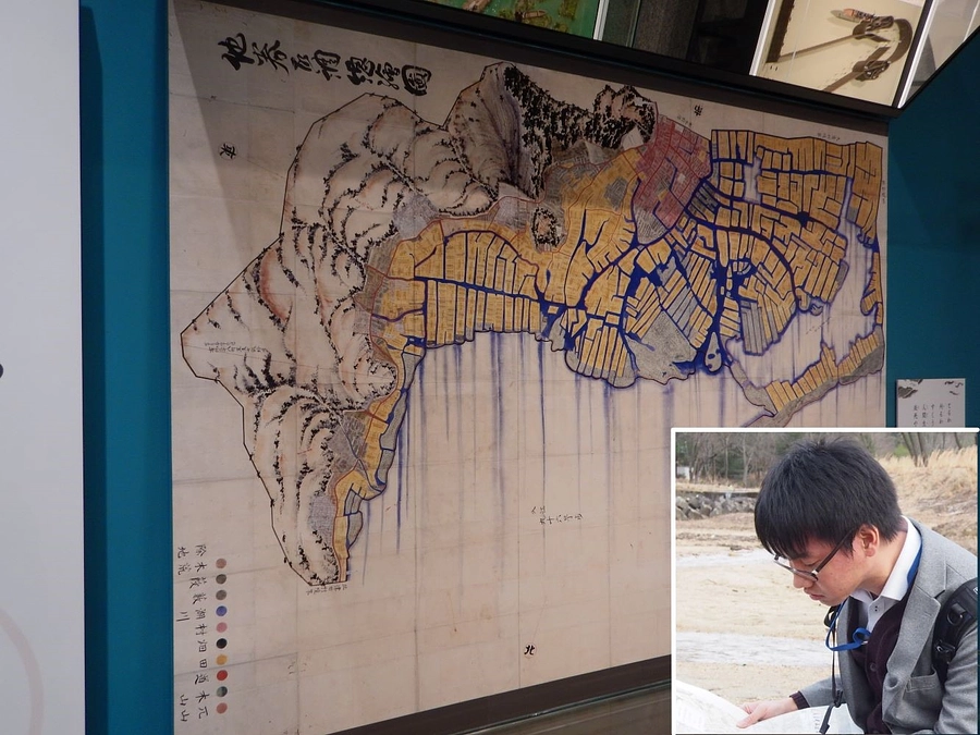 学芸員のお仕事紹介！　歴史学　島本多敬　古地図から環境を読み解く