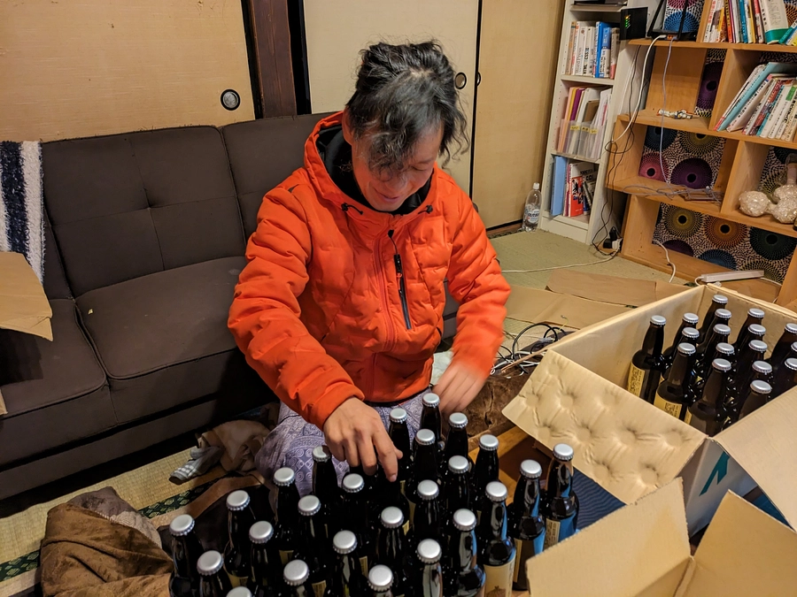 返礼品発送開始！おまかせしました！