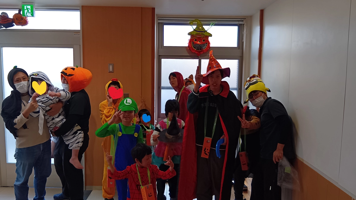 60%達成！！ハロウィンでたくさんのお菓子をもらいました！！