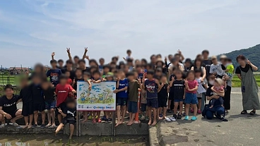 サッカーチームによる泥んこ運動会からお米作り のトップ画像