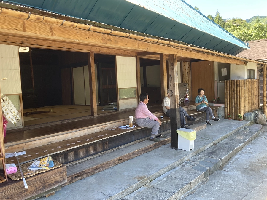 天空の古民家カフェオープンしました。