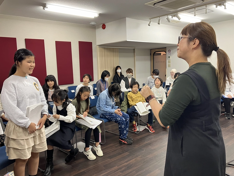 ソロパートを歌う練習！先週の練習から