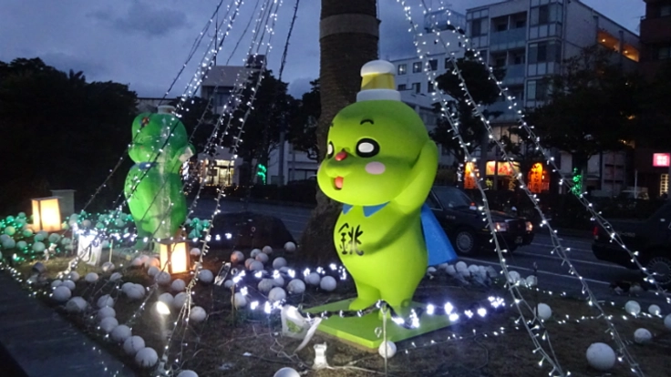 銚子駅前イルミネーション点灯大作戦！