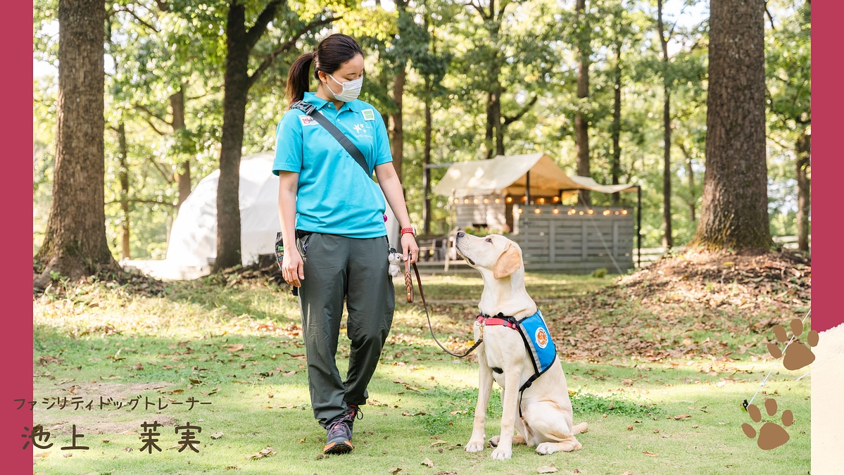 ファシリティドッグ・トレーナー紹介：池上 茉実 編