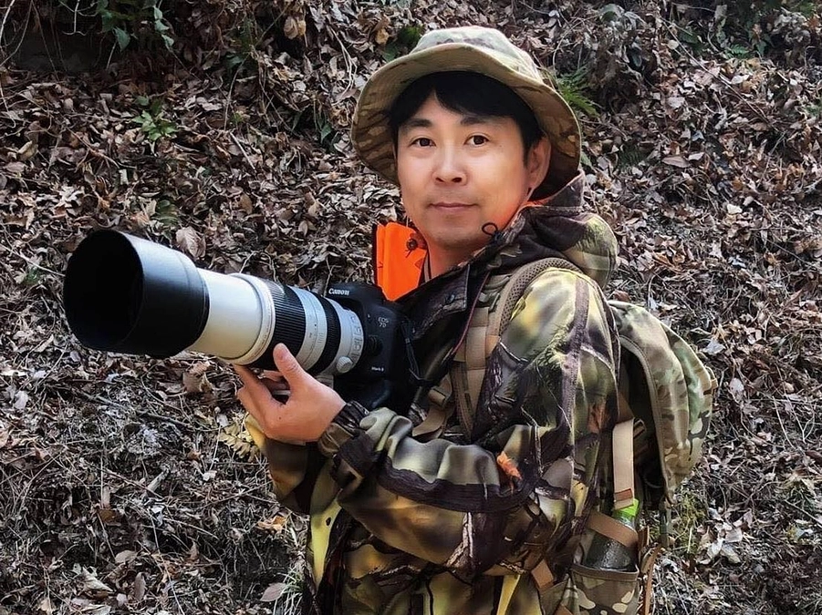 野鳥の写真を撮影した岡部正樹さんを紹介します