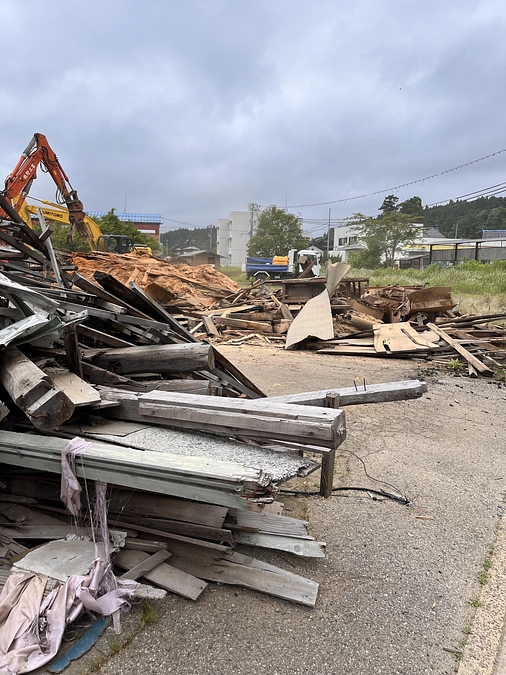 工場解体7日目