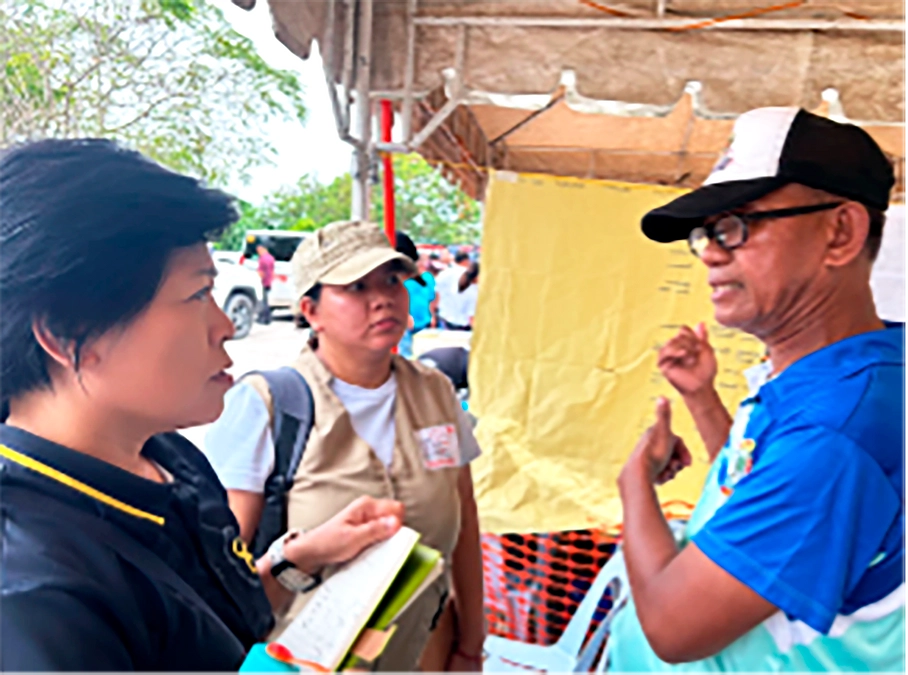 発災直後から被災地での調査を開始しました