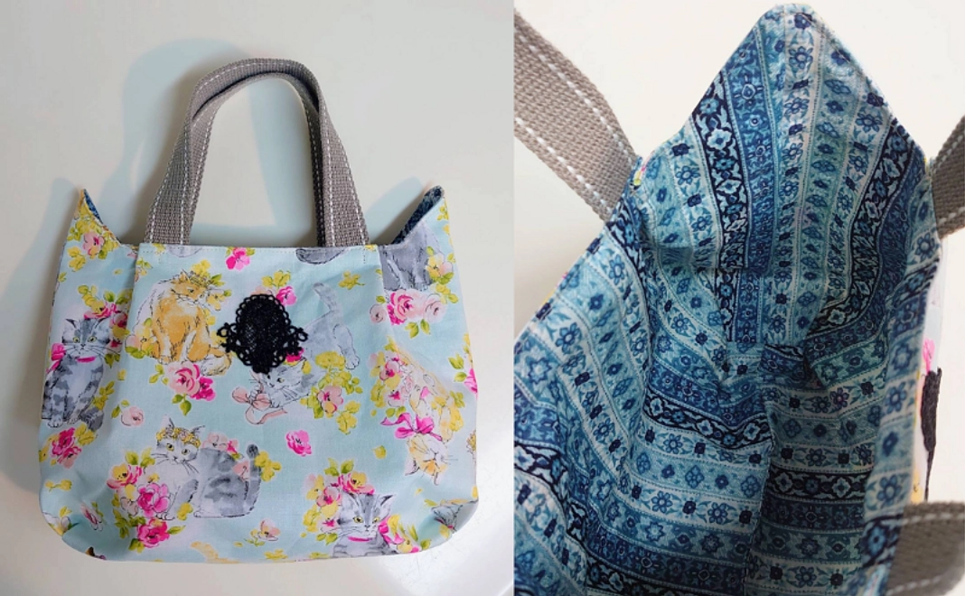 猫耳トートバッグ｜ハンドメイド作家 CATS TAIL様｜5万円