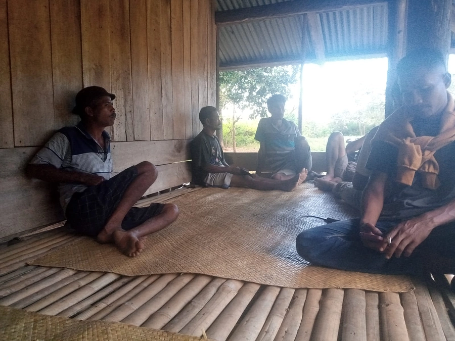 野菜作りのための農業グループを組織しました。