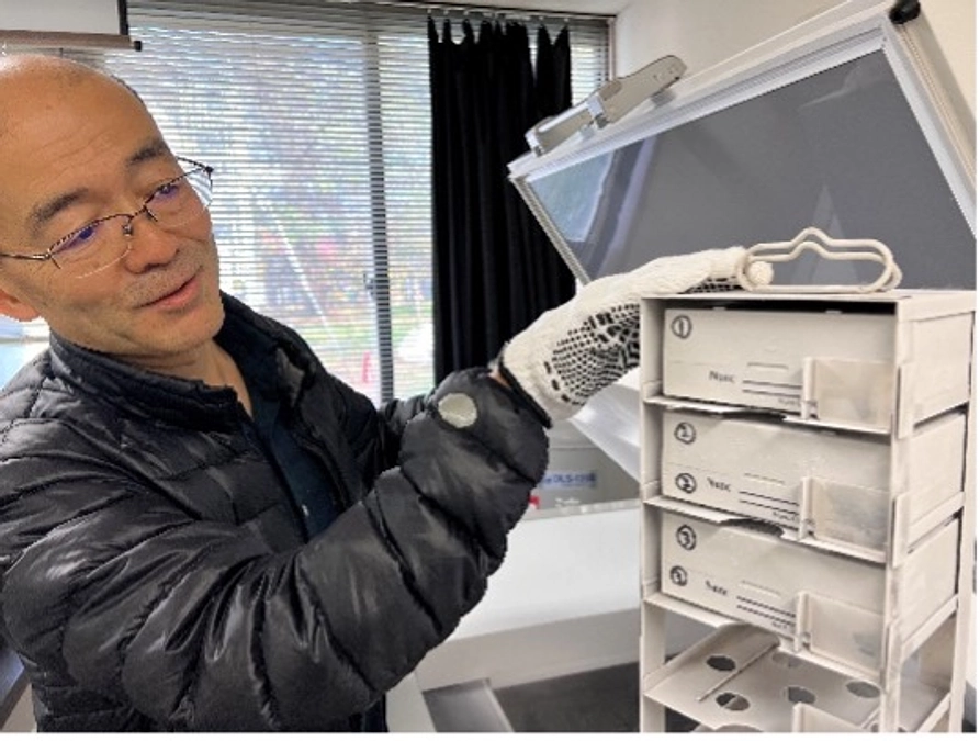 【北海道へ】絶滅危惧種の細胞試料の輸送開始