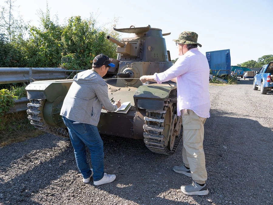 九七式中戦車改の里帰りは2022年夏から具現化しました！