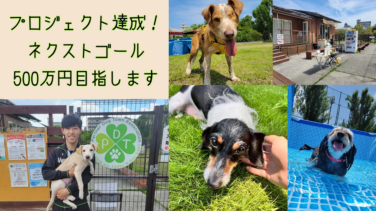 7月13日プロジェクト達成いたしました！ネクストゴール500万を目指します！