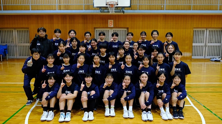ONE/中学バスケット全国大会での活躍に向けて！