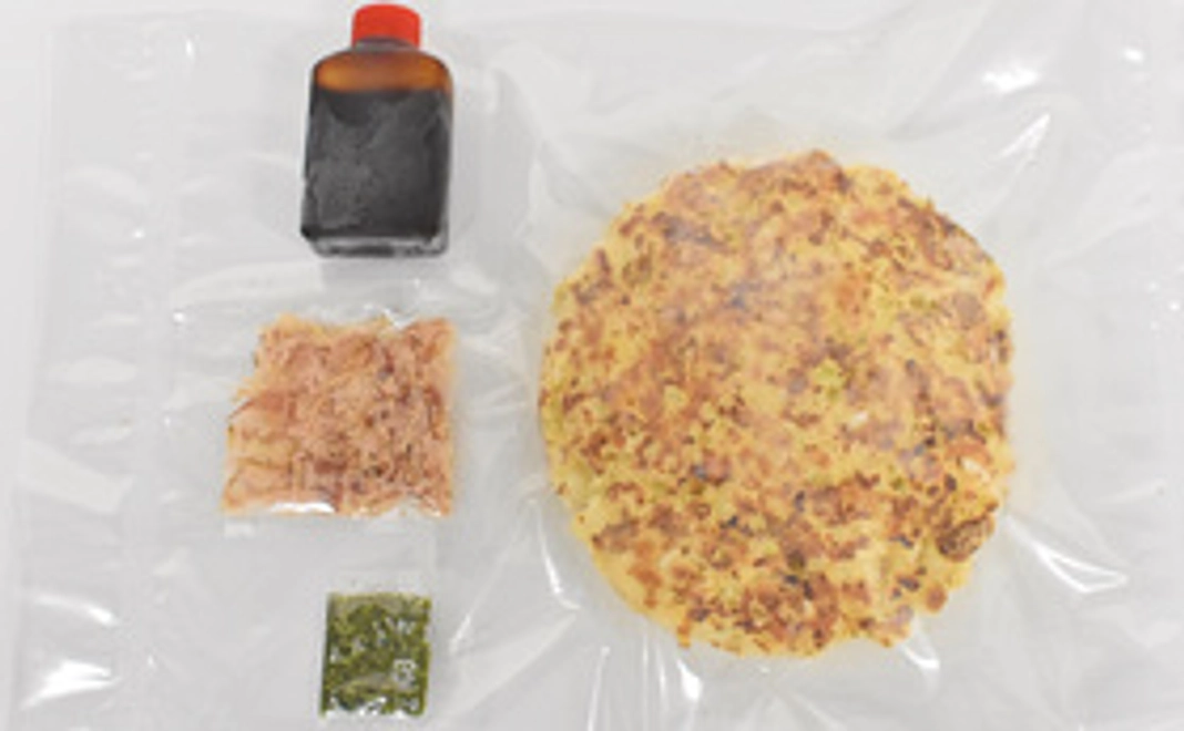 NO.1【3,000円のご支援・お好み焼３枚のお試しセット】先行販売！冷凍クール便でお届け