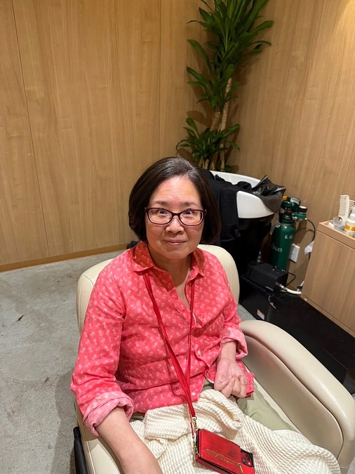 美容院へ行き、気分転換！