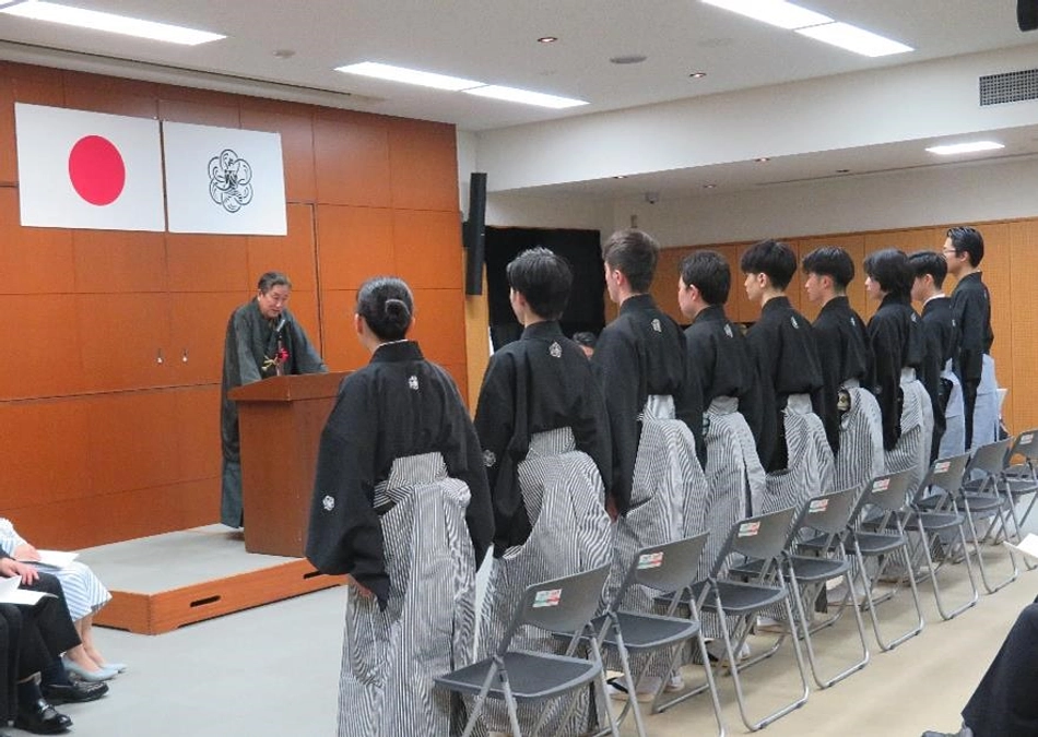 【活動のご報告】～令和７年度入所式～