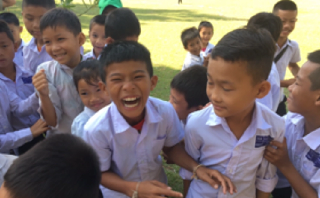 お礼のメッセージとラオスのお写真をお送りします！