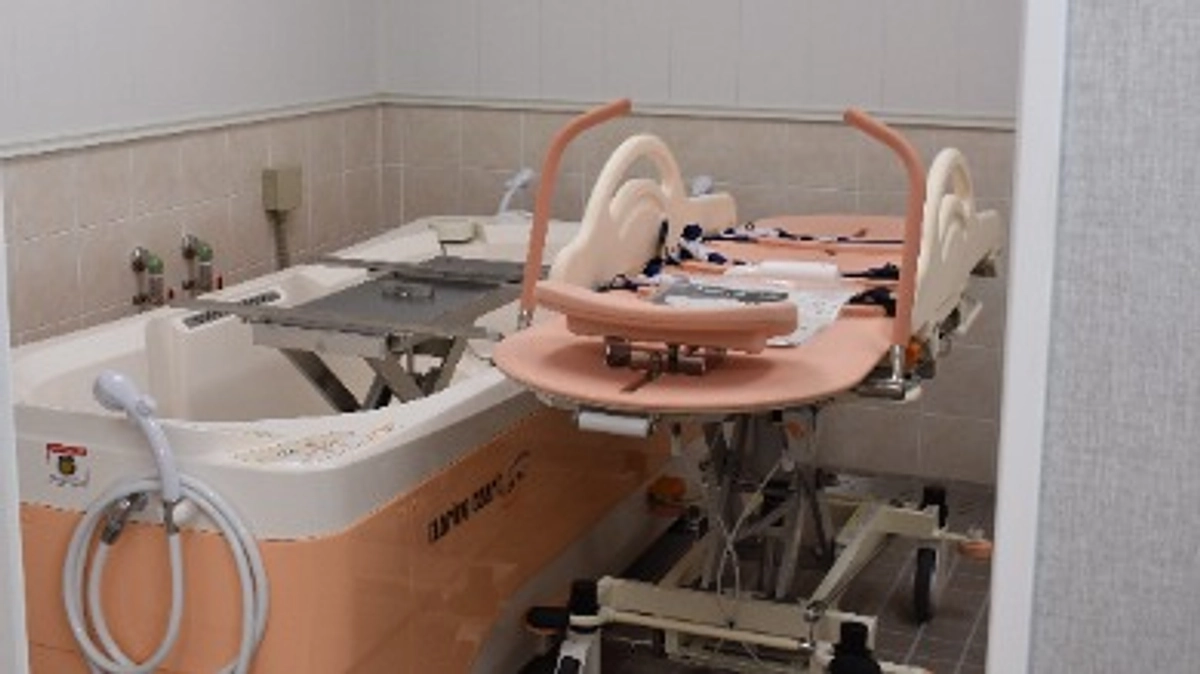 やったー！機械浴が付きました