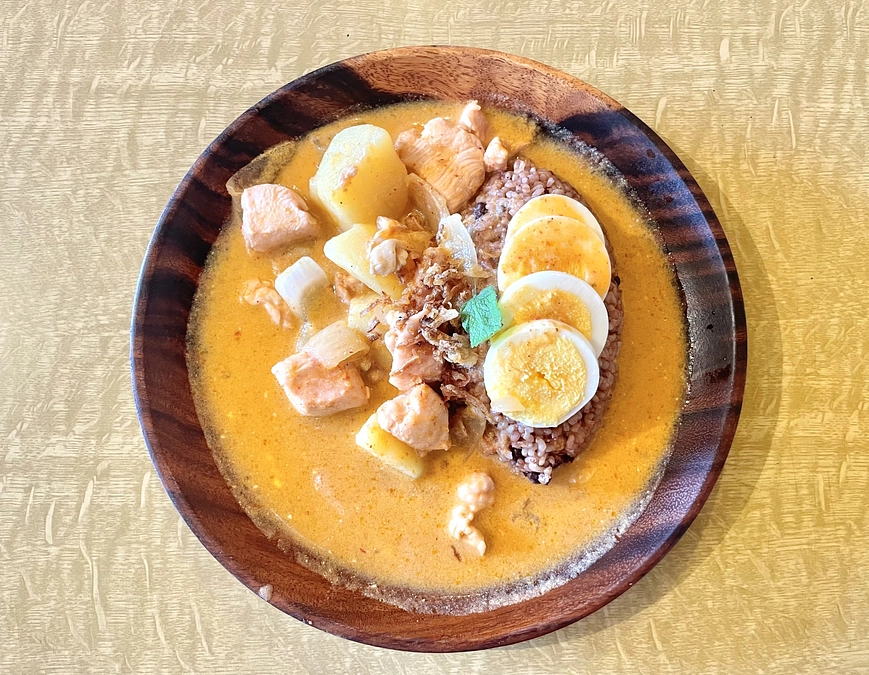 【猪苗代・飲食店】新メニュー『マッサマンカレー』が美味い！ in いなびし茶屋 