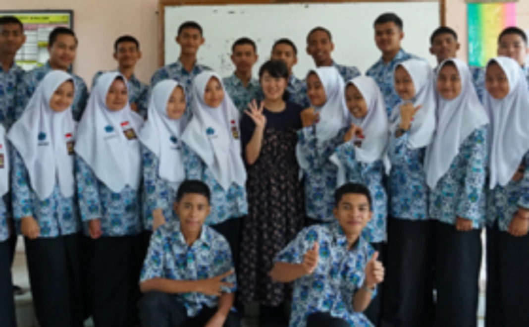 インドネシアの生徒たちから、あなたへの感謝のメッセージをお届けします!