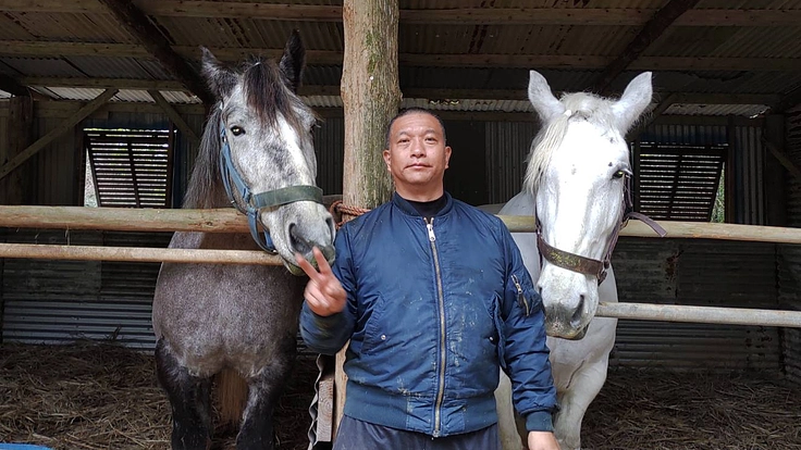 沖縄県国頭村の自然遺産を活かし、重種馬が活躍できる牧場を作りたい。