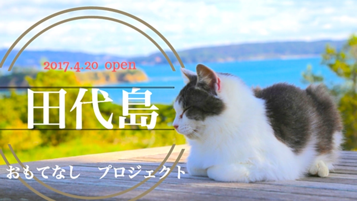 "猫の島"田代島に観光客の憩いの場となるレストランを創ります！