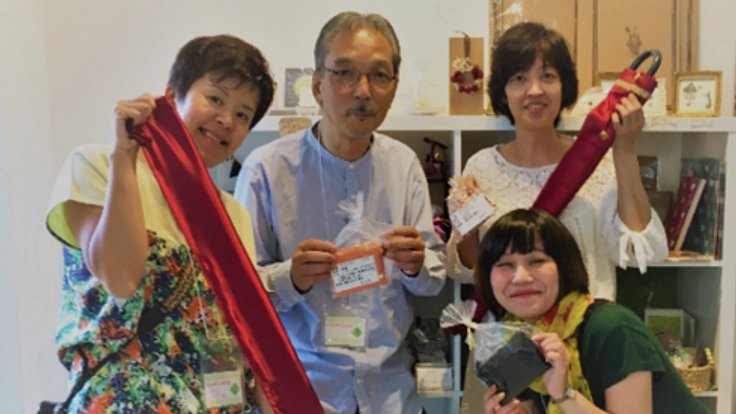 マイ傘袋を製作・広めることで就労のチャンスを作りたい！