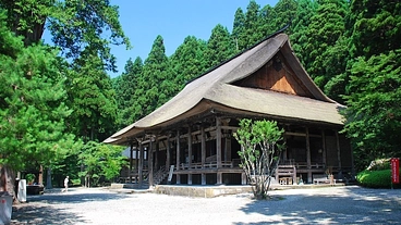 「70年振り！」本山慈恩寺 本堂の茅葺屋根全面葺き替え工事 のトップ画像