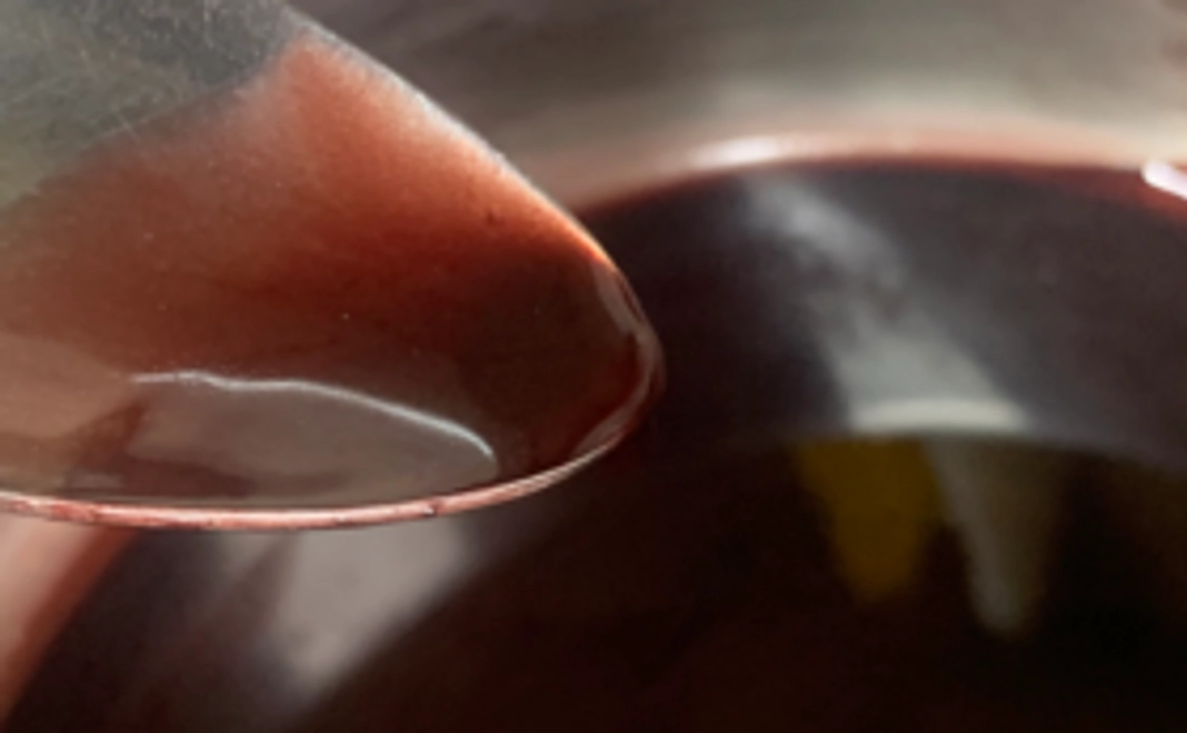 濃縮!!自家製ワインソースをプレゼント!