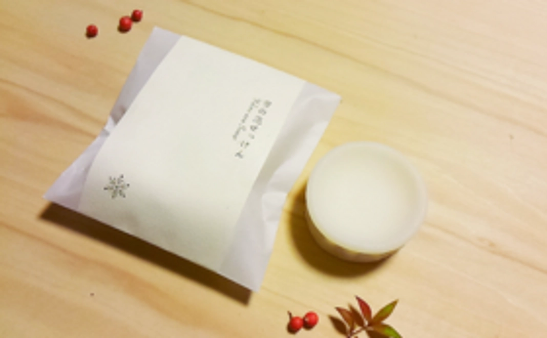 雪の泡せっけん、専用泡立てネット付【送料込み！10％off】
