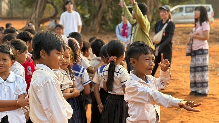 カンボジアの小学校に井戸を作ろう