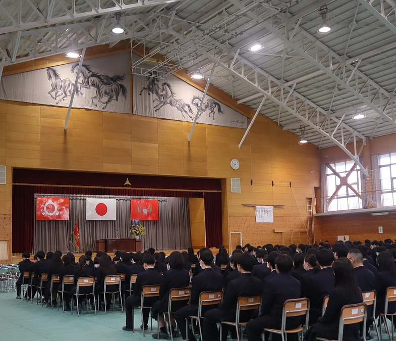 SOMA BLUE markerとミニ証書、無事卒業式にお届け！