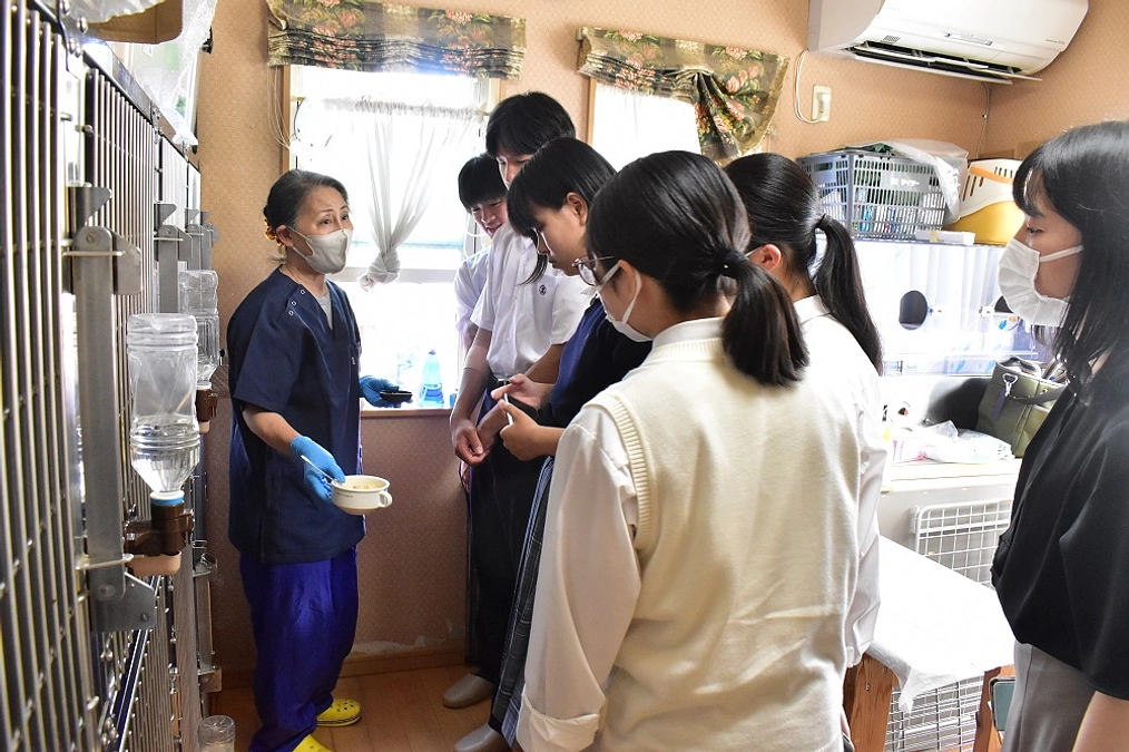 【施設見学受け入れ】明星学苑の生徒さんがいらっしゃいました！