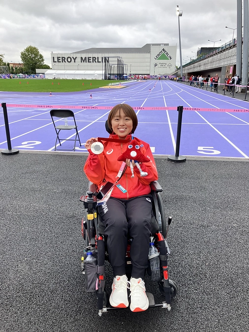 パリ2024 パラリンピック 銀メダル獲得しました