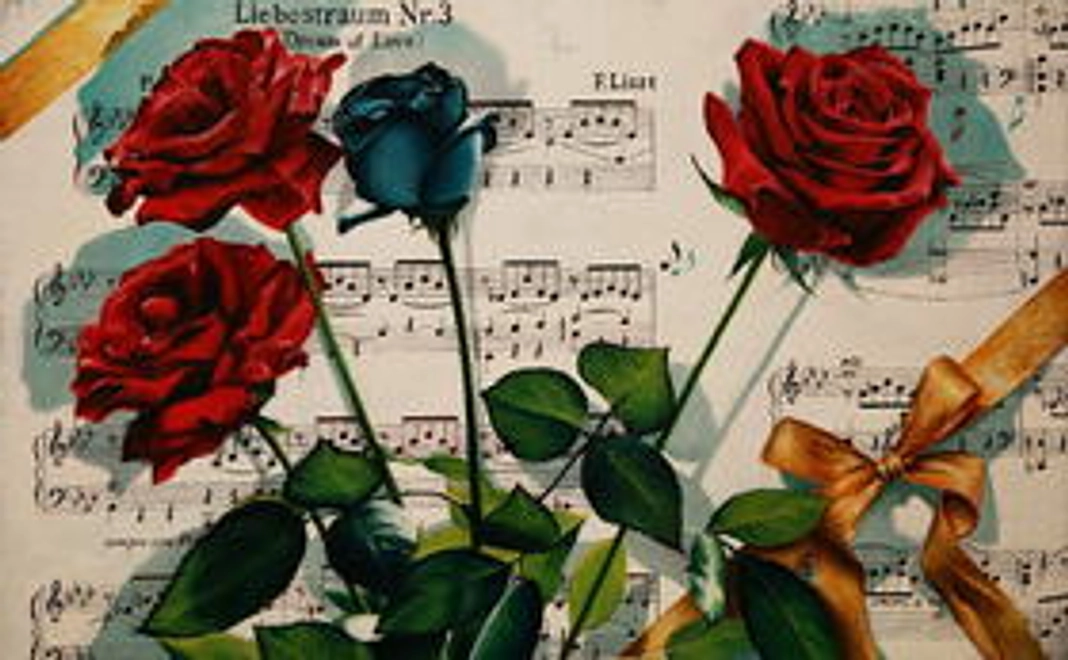 画家・大根田真のレプリカ額装作品を贈呈