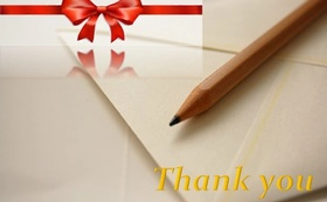 サンキューレター