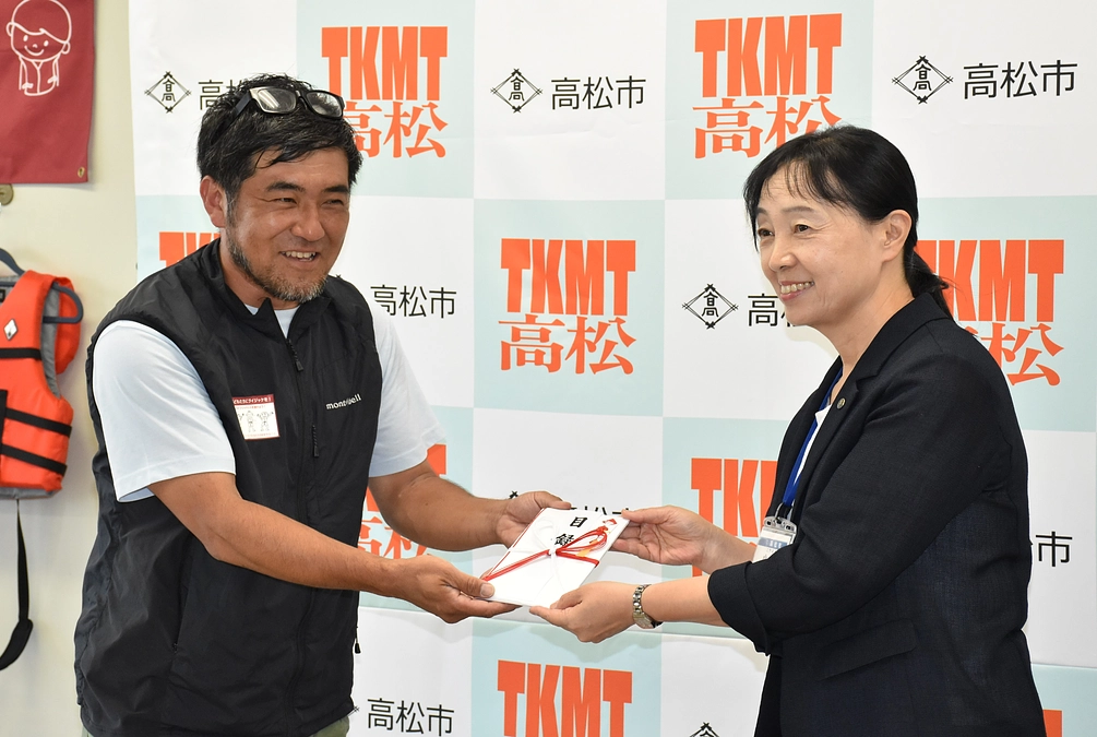 香川県高松市で寄贈式を行いました！